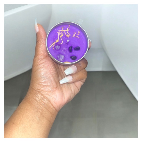 Amethyst Candle💜🕯️ - Picture 4 of 5